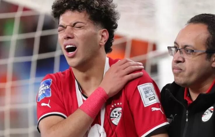 تفاصيل إصابة إمام عاشور في مباراة منتخب مصر ضد نيوزيلندا