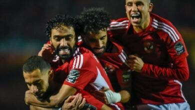 الأهلي يتأهل لنصف نهائي دوري أبطال أفريقيا بالفوز على سيمبا بثنائية