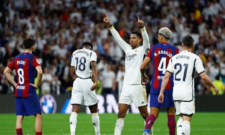 ريال مدريد يقترب من حسم الليغا بعد الفوز على برشلونة