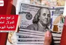 تراجع سعر الدولار أمام الجنيه المصري اليوم في البنوك المصرية