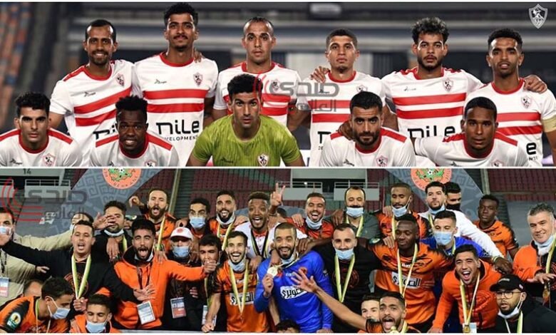 مباراة الزمالك ونهضة بركان بث مباشر في نهائي الكونفدرالية الإفريقية