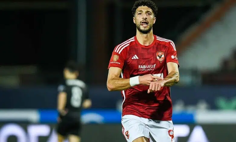 وسام أبو علي يغيب عن الأهلي 15 يوماً بعد اصابته في مشط القدم