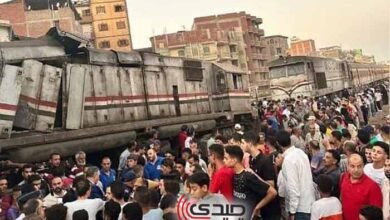 حادث قطار الزقازيق.. وفاة 3 بنات من أسرة واحدة