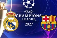 ريال مدريد وبرشلونة في منافسة لاستضافة نهائي دوري أبطال أوروبا لعام 2027
