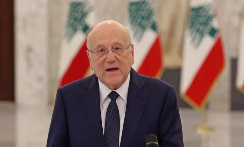 ميقاتي ينفي مطلب واشنطن بوقف إطلاق النار "من جانب واحد"