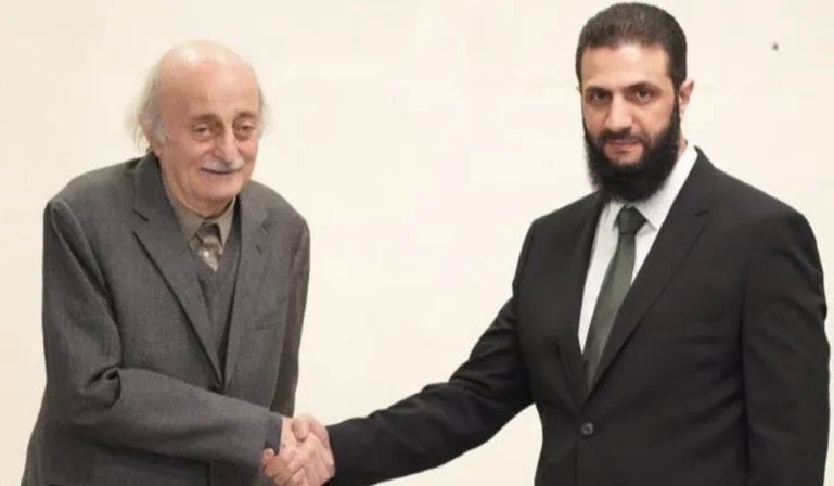 الجولاني لجنبلاط: الأسد اغتال الحريري ونحترم استقلال لبنان