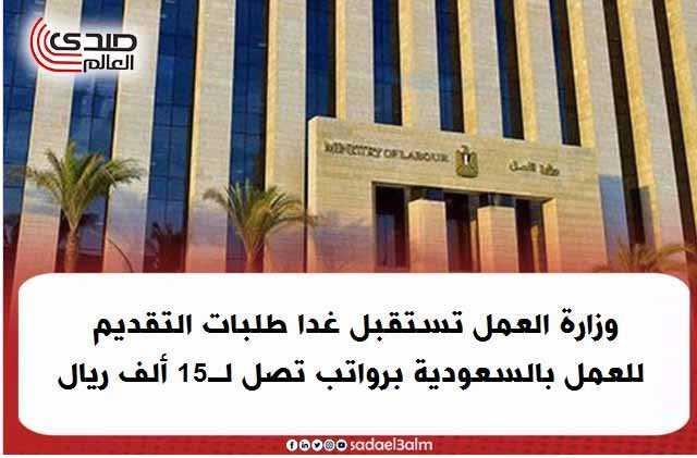 وزارة العمل: فرص عمل برواتب 20 ألف جنيه للمهندسين والمؤهلات المتوسطة