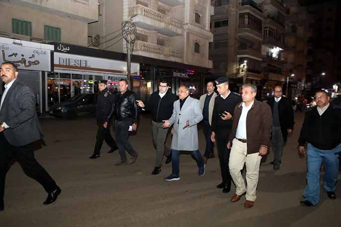 محافظ الشرقية يتفقد أعمال الرصف والتطوير بشوارع مدينة الزقازيق