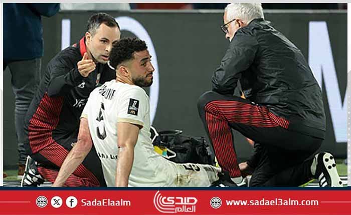 نادي نيس الفرنسي يعلن إصابة محمد عبد المنعم بتمزق في الرباط الصليبي