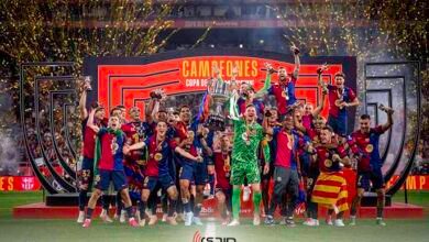 برشلونة يفوز على ريال مدريد ويحقق لقب كأس ملك إسبانيا للمرة 32 في تاريخه