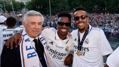 أنشيلوتي ينفي تعرضه لضغوط للرحيل عن ريال مدريد بنهاية الموسم